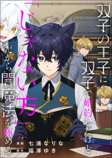 双子の王子に双子で婚約したけど「じゃない方」だから闇魔法を極める